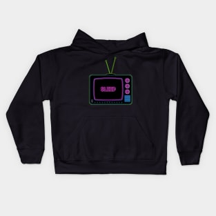 Retro TV | Sleep | Pop Art Kids Hoodie